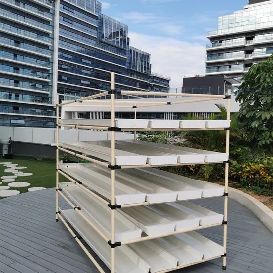 Hydroponics Greenhouse Fodder Gutter Channel Tray Growing System Container - Image 5