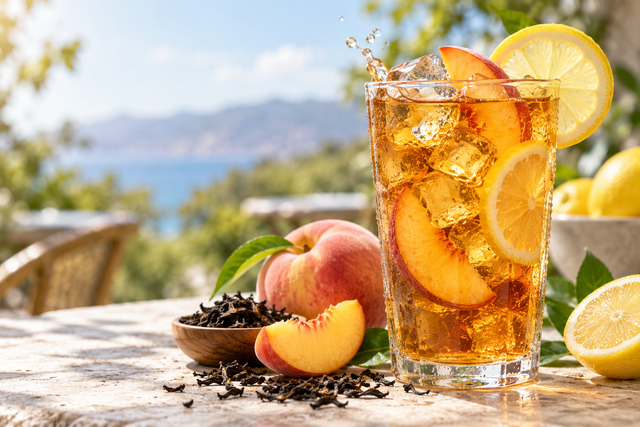 Tea Extract Premixes for Nutraceuticals and Beverage premixex for beverage with peach lemon flavour - Image 3
