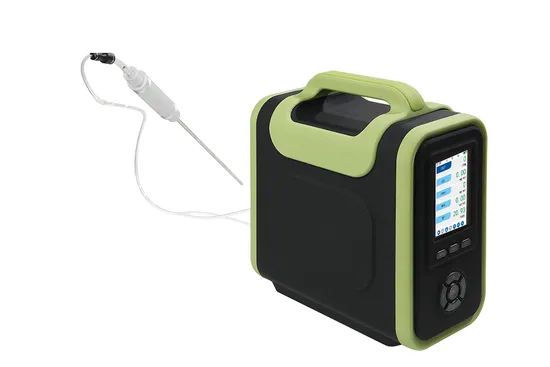 Portable High Accuracy Built in Pump O2 CO2 Voc Gas Analyzer Used in Laboratories - Image 5