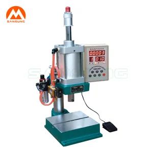 Industrial Application Desktop Pneumatic Printing Punching Riveting Machine Jqd Series with Electric Controller - Image 3