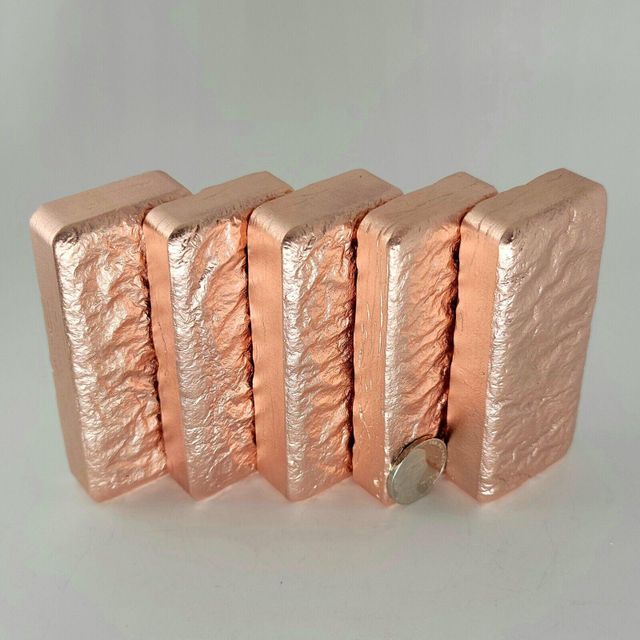 Bulk Copper Ingots For Electrical And Mechanical Industries Copper Ingots Manufactured With 99.99% Purity - Image 3