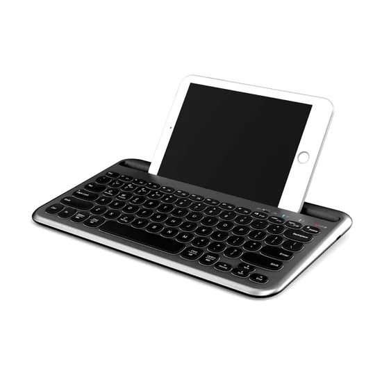 Wireless 2.4G and Bluetooth Dual Mode Slot Keyboard for Table and Phone - Image 2