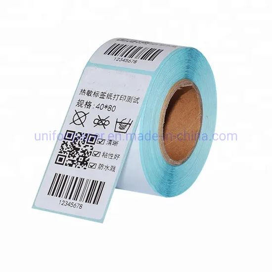 Custom Waterproof Self Adhesive Thermal Sticker Barcode Label Printing Roll - Image 4