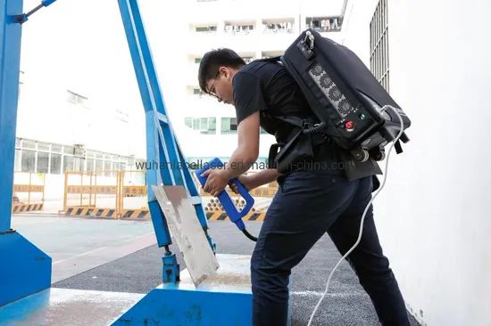 Backpack Portable Laser Cleaning Machine 70W 100W Origin China Style Portable Type Fiber Laser Specification 70W HS Code - Image 3