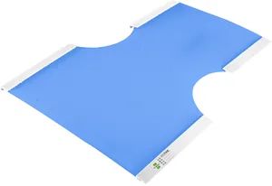 Create 4-Point Neck-Shoulders-Breast Mask for Radiation Therapy Positioning 3.2mm-Blue - Image 6
