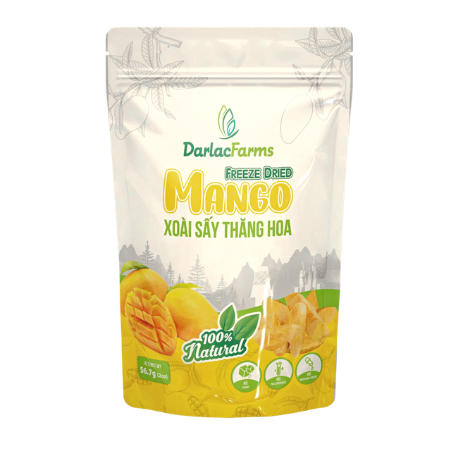 Freeze dried Fruits Snack 100% fruit, nothing added - Mango, Pineapple, Durian, Rambutan, jackfruit, passion fruit, dragon fruit, banana - Image 4