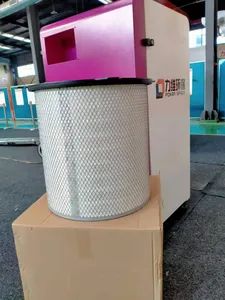 Portable Welding Dust Collector with CE and OEM Exhaust Arm 3m Motor Power 3kw Logo Customizable Color Customizable Filter Area 16.5m2 - Image 3