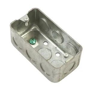 Steel Junction Rectangular Distribution Enclosure Electrical Conduit Box OEM - Image 4