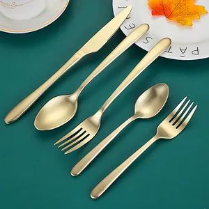 Exquisite Palace Hotel Stainless Steel 430 Black Cutlery Set Style Morden Origin China Model NO. CX042 Season Everyday Color Multicolor - Image 3