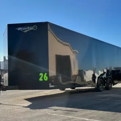Enclosed Trailers / Enclosed ATC Car Trailer 2026 24ft. Aluminum ROM 400 w/Large Escape Door & Aluminum Wheels - Image 3