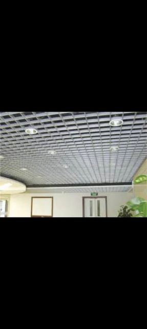 Metal Grid False Ceiling Color White Thickness 6 mm Dimensions 2'x2' Surface Finish Smooth And Even Aesthetic Style Clean And - Image 2
