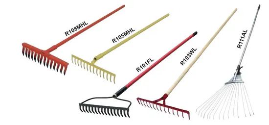 Railway Steel Rake Head Garden Rake Item No. R108 Model NO. R108 HS Code 82013000 Shape Sharp Rake Scope Agriculture Teeth Single - Image 3