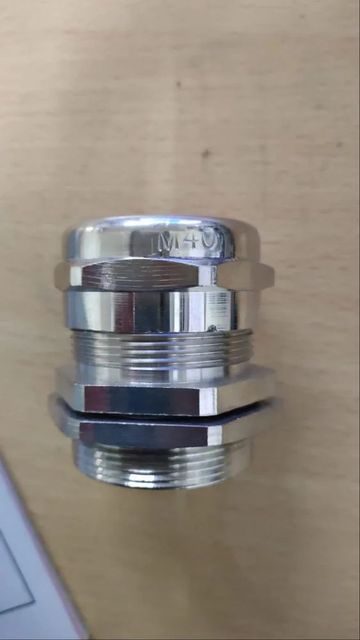 PG Glands Material Brass IP Rating IP54 Size PG 11, PG 11 Packaging Type Box Cable Diameter 12mm Feature Single - Image 4