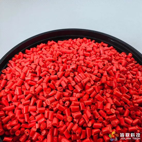 Orange-Red POM Masterbatch Specially in Engineering Plastics Origin China Content Custom Trademark Jolink Model NO. - Image 5