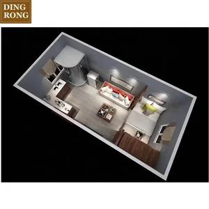 Tiny Steel Container Prefabricated Portable Prefab Building Apartments - Image 2