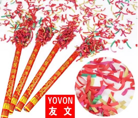 Environmental Confetti Cannon Party Poppers - Image 1