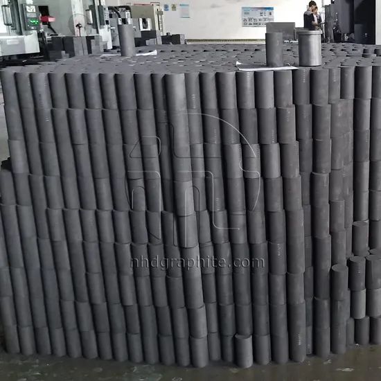 Good Conductivity Graphite Rod Bar for Gold Casting Grade HP Origin China Model NO. NX603 Trademark NINGHEDA HS Code - Image 3