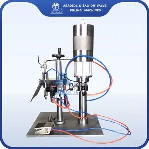 Semi--Auto Aerosol Can Filling Machine Warranty Period 1 Year Filling Material Liquid Automation Level Semi-automatic Filling Machine Type - Image 5