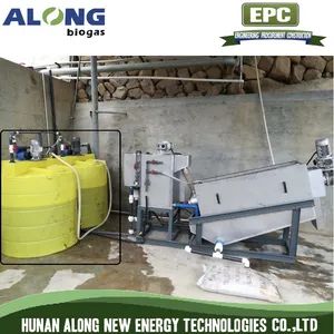 Screw Stacked Type Biogas Slurry Sludge Dewatering Machine Solid Liquid Separator Spiral Dehydrator - Image 6