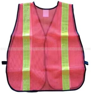 75g Mesh Fabric Safety Reflective Vest Origin China Gender Unisex Weight 75grams Thickness Normal Type Safety Vest Trademark Welfare - Image 2