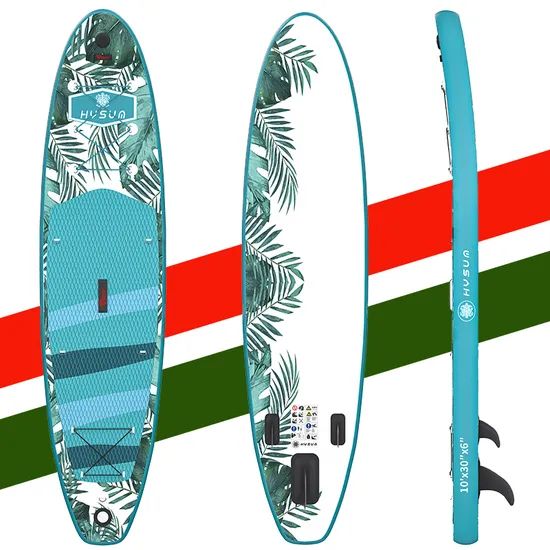 Durable Inflatable Paddle Board Set for Surfing and Yoga - Image 1