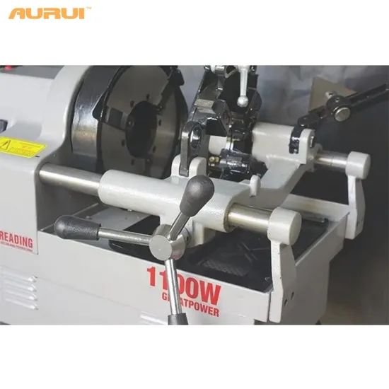 Electric Pipe Threading Machine Motor Power 1100W Steel Pipe Cutting Threader - Image 6