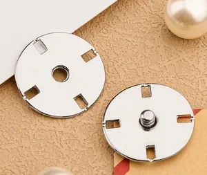 Magnetic Snaps Purse Handbag Clasp Quality Metal Button Shape Round Stock Stock Style Simple Origin China Trademark OEM Element - Image 5