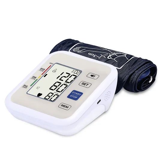 Home Using Health Care Electronic Blood Pressure Monitor - Image 1