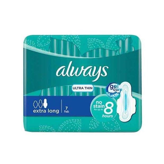 Always Ultra Thin Pads Size 4 Overnight Absorbency Unscented with Wings, 36 Count - Image 2