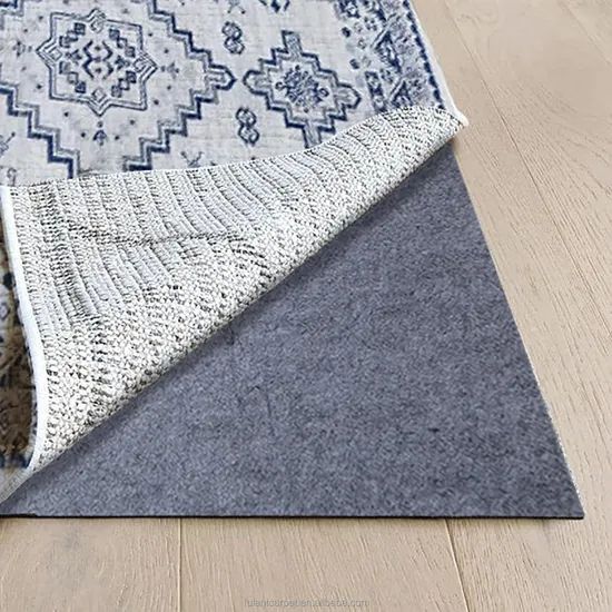 Premium Anti-Slip Polyester Rug Pads with PVC Dots Backing - Image 4