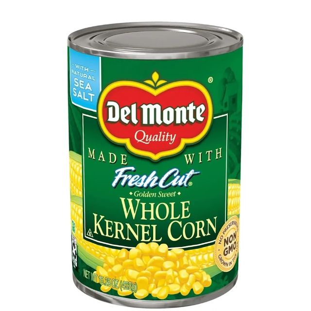 Premium Canned Corn Del Monte Golden Sweet Whole Kernel Corn 432g Cans For Sale - Image 4