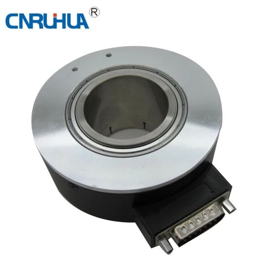 9040 100mm Hollow Shaft Rotary Encoder Package SMD Material Metal Brand Cnruihua Model NO. 9040 Origin Zhejiang Usage Speed - Image 1