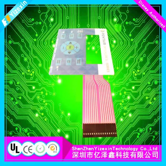 Membrane Switch Keyboard for Home Appliances Brand Yizexin Color Customized Trademark Yizexin HS Code 8536500000 Model NO. YZX-MS330 - Image 5