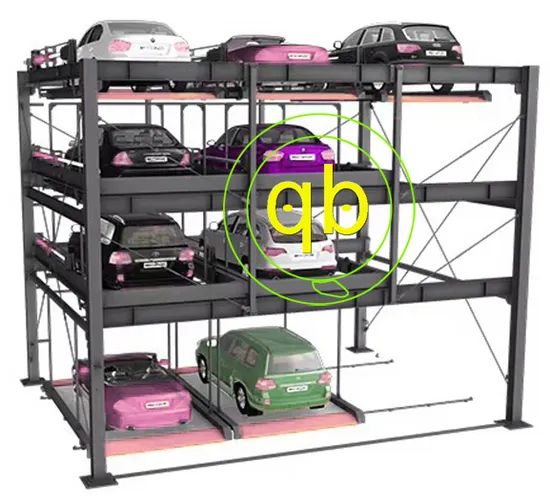 Four Layer Stacker Puzzle Parking Car Stacking System Vertical Car Storage - Image 1