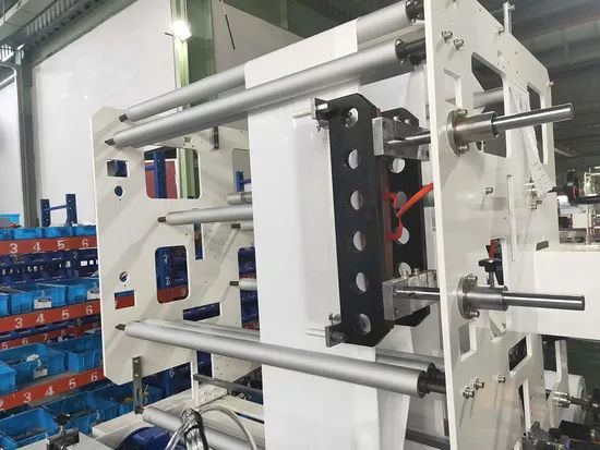 2 Line PLA PE OPP Hot Side Sealing Punching Bag Making Machine - Image 3