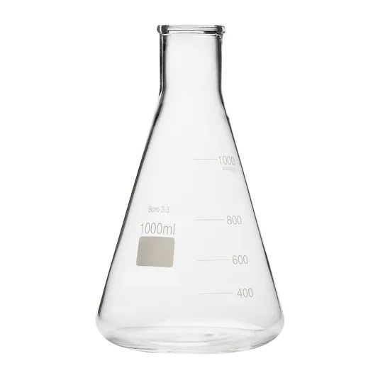 Triangle Flask Thickened Wall Conical Flask 50ml -10000ml Glass Erlenmeyer Flasks - Image 2
