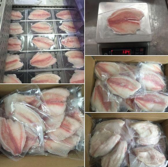 US FDA approval Individual Quick Chemical Free Retail packages Shallow Skinless Frozen Oreochromis Niloticus tilapia fillet - Image 4