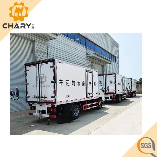 Medical Refuse Waste Collecting Storage Transport Refrigerated Vehicle - Image 6
