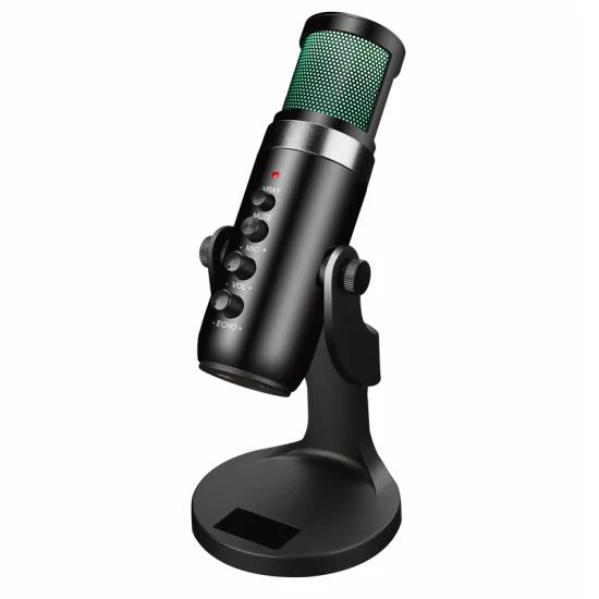 Professional Live Streaming Studio USB Condenser Microphone for Recording Singing - Image 1
