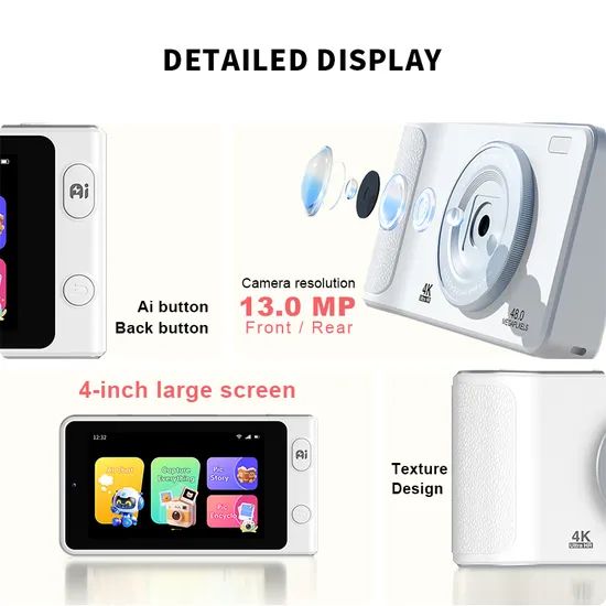 Compact Digital Kids Camera with SD Card and CMOS Technology - Image 3