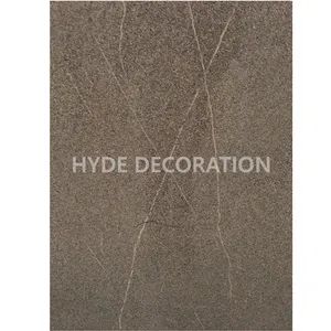100mm Width Waterproof Polished Stone PVC Wet Wall Panel for Bathroom Kitchen Wall Cladding - Image 4