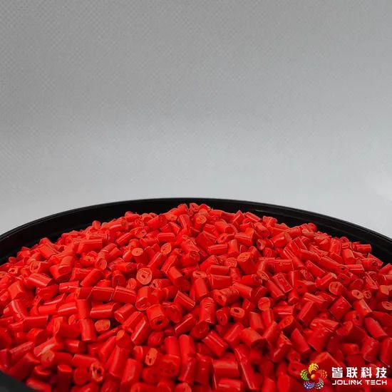 Orange-Red POM Masterbatch Specially in Engineering Plastics Origin China Content Custom Trademark Jolink Model NO. - Image 1