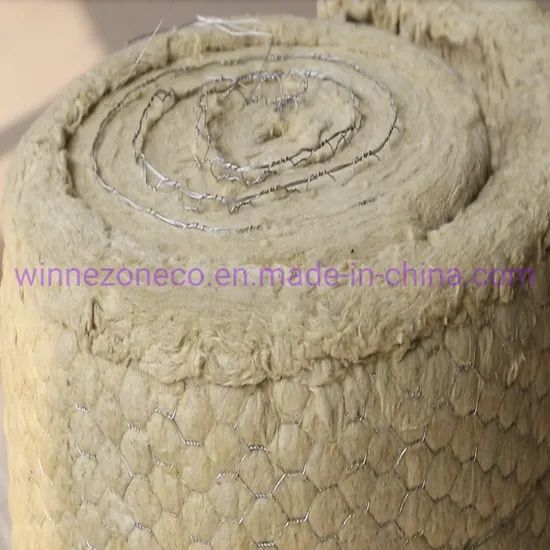 Rock Wool Insulation Blanket Origin China HS Code 6806109090 Color Grey, Yellow Trademark WINNEZONE Usage Heat Insulation - Image 4