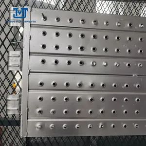 Heavy-Duty Standard Channel-Type Galvanized Ladder Construction Frame-Type Scaffoldings with Free Assembly Features - Image 4