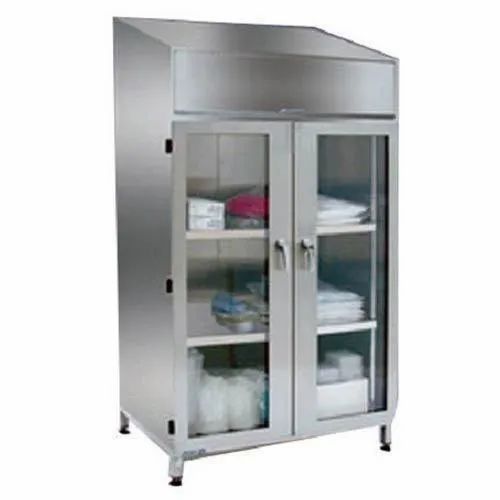 Stainless Steel Garment Storage Cabinet Material Stainless Steel Fine Filter As per buyer choice Scanning System As per buyer - Image 1