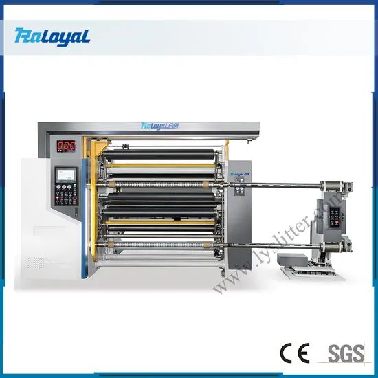 High Speed Release Paper Label Stock Slitting Rewinding Machine - Image 1