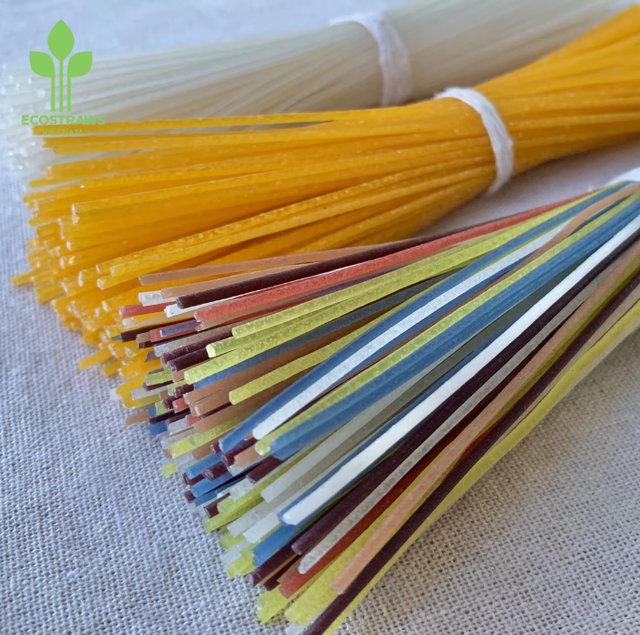 Rice Noodles Fried Good Price For Cooking Filiform Straight Round Ecostraws Vietnam Customized Packing Vietnam Bulk - Image 3