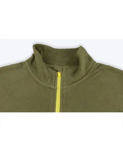 Customized Mens 100% Recycled Zip Fleece Jacket with Chest Pocket - Image 3