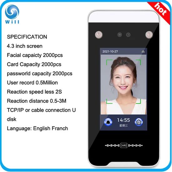 Access Control Gate Systems Face Recognition Time Attendance Access Controller - Image 2