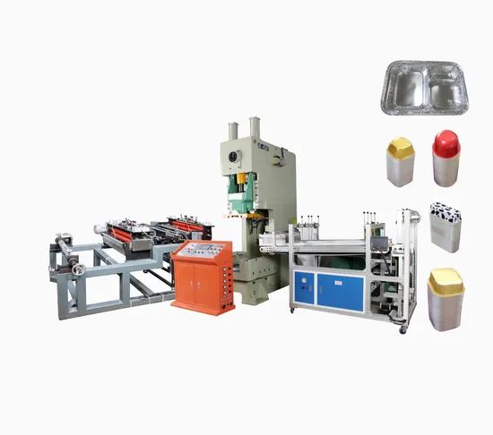Airline Aluminum Foil Container Aluminium Foil Tray Containers Punching Making Machine - Image 1